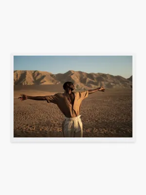 Alton Mason in the Al Faya Desert