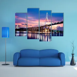 Bhumibol Bridge Canvas Wall Art