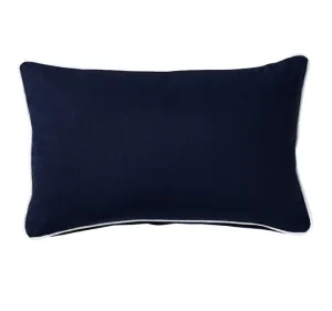 Canvas 30x50cm Filled Cushion Navy