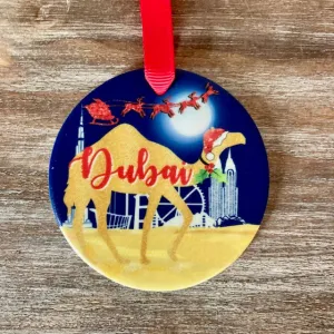 Ceramic Dubai / Abu Dhabi Camel Tree Decoration