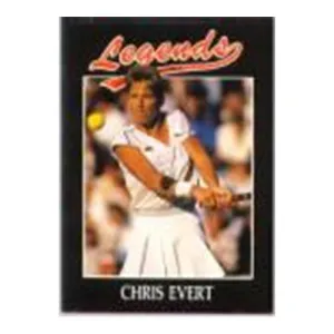 Chris Evert Silver Foil Legends Card