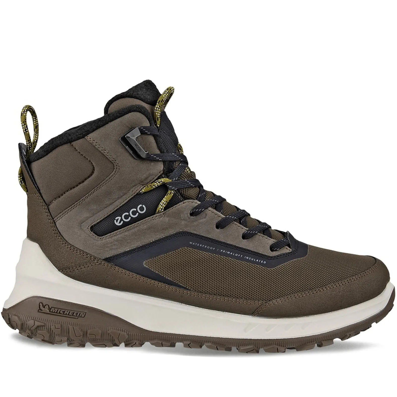 ECCO Womens ULT-TRN Mid Waterproof Trail Walking Boots - Clay