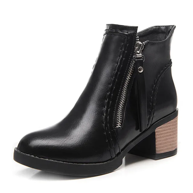 Female Lady Ankle Boots