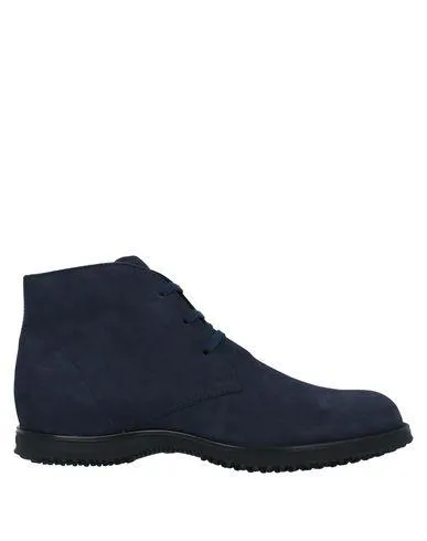 Hogan Man Ankle boots Dark blue 8 UK