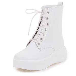 leisure lace up fashion Boots