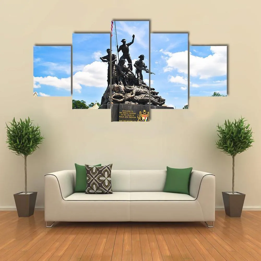 Malaysia's National Monument Canvas Wall Art