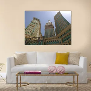 Mecca Clock Tower Canvas Wall Art