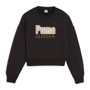 PUMA Team Oversized Crew Women's Jacket Black