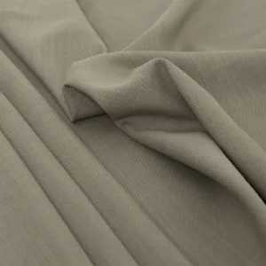 Taupe Cotton & Linen Canvas 110